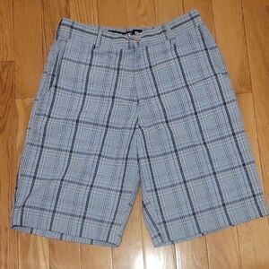 Billabong Blue Flat Front Shorts Casual Style